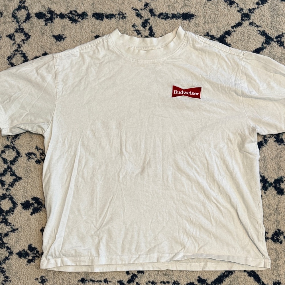 EUC PacSun Budweiser bow tie Logo Men’s M